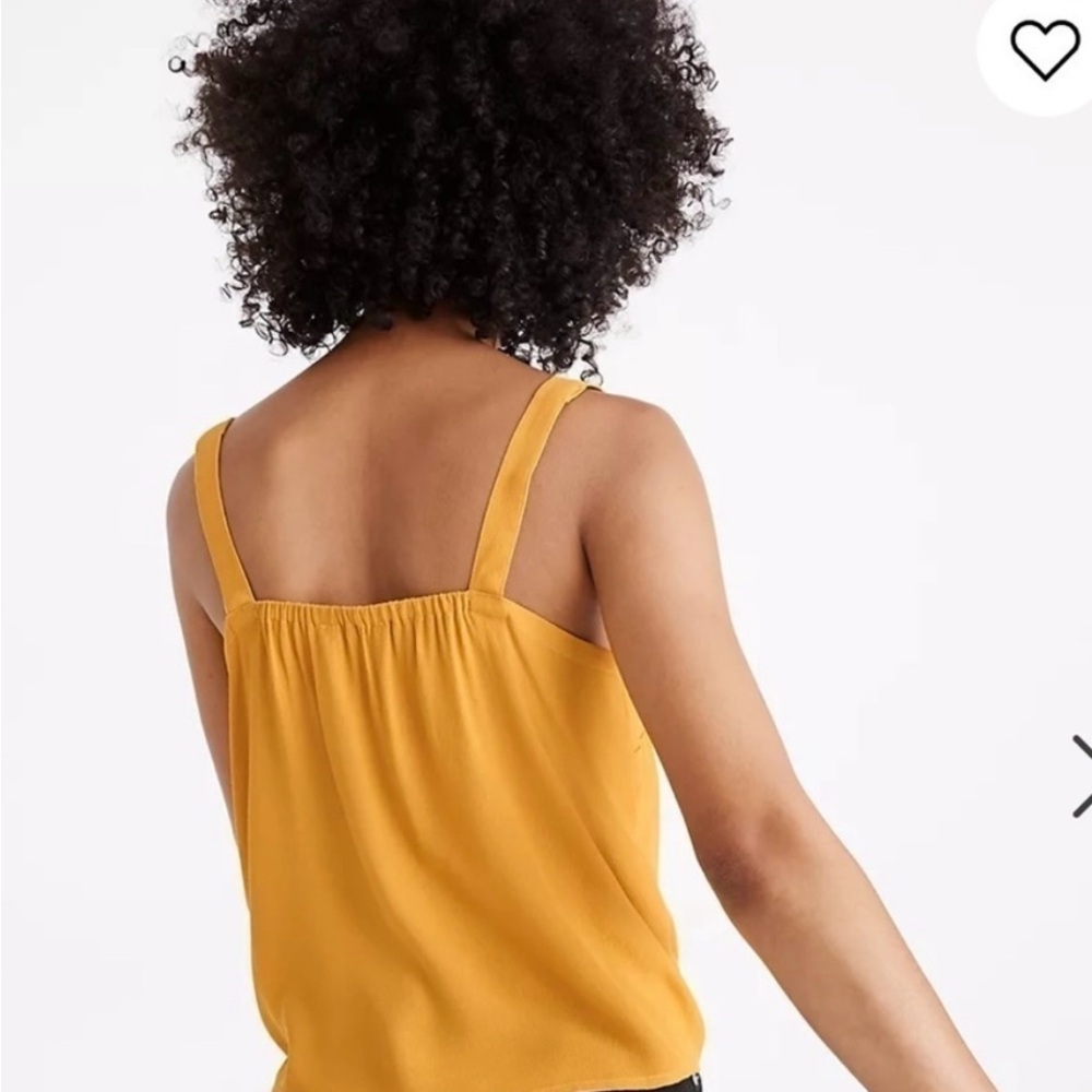 Madewell Mustard Camisole Top